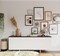 Brown Walnut 15x33 Picture Frame | 15 x 33 Poster Frame | Dark Wooden Photo Frame